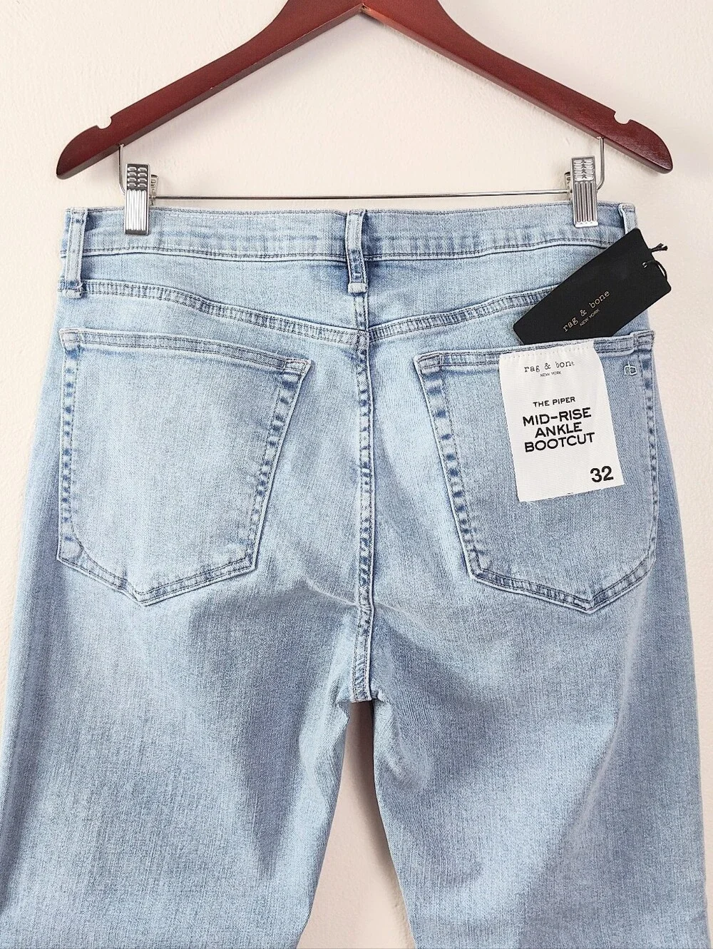 Rag & Bone Piper Mid-rise Ankle Length Bootcut Jeans Women's Size 32 Alturas